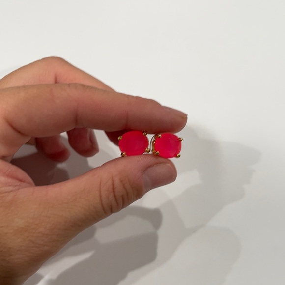 Pink stud Kate spade earrings